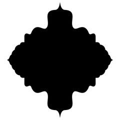 Islamic Label Emblem Shape Glyph Pictogram symbol visual illustration