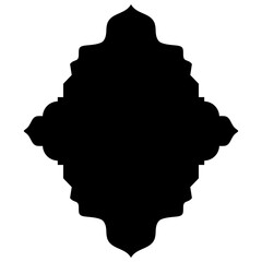 Islamic Label Emblem Shape Glyph Pictogram symbol visual illustration