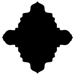 Islamic Label Emblem Shape Glyph Pictogram symbol visual illustration