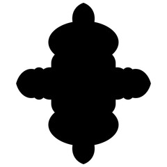 Islamic Label Emblem Shape Glyph Pictogram symbol visual illustration