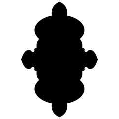 Islamic Label Emblem Shape Glyph Pictogram symbol visual illustration