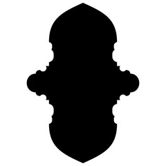 Islamic Label Emblem Shape Glyph Pictogram symbol visual illustration