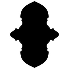 Islamic Label Emblem Shape Glyph Pictogram symbol visual illustration