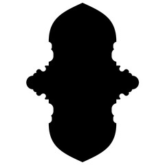 Islamic Label Emblem Shape Glyph Pictogram symbol visual illustration