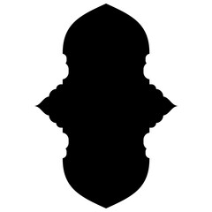 Islamic Label Emblem Shape Glyph Pictogram symbol visual illustration