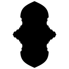 Islamic Label Emblem Shape Glyph Pictogram symbol visual illustration