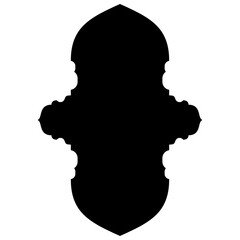 Islamic Label Emblem Shape Glyph Pictogram symbol visual illustration