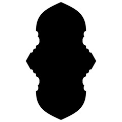 Islamic Label Emblem Shape Glyph Pictogram symbol visual illustration