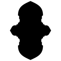 Islamic Label Emblem Shape Glyph Pictogram symbol visual illustration