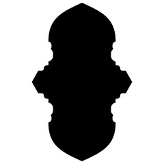 Islamic Label Emblem Shape Glyph Pictogram symbol visual illustration