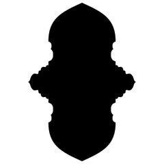 Islamic Label Emblem Shape Glyph Pictogram symbol visual illustration