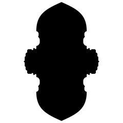 Islamic Label Emblem Shape Glyph Pictogram symbol visual illustration