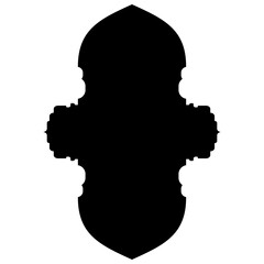 Islamic Label Emblem Shape Glyph Pictogram symbol visual illustration