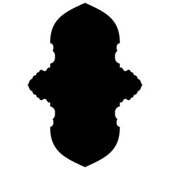 Islamic Label Emblem Shape Glyph Pictogram symbol visual illustration
