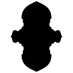 Islamic Label Emblem Shape Glyph Pictogram symbol visual illustration