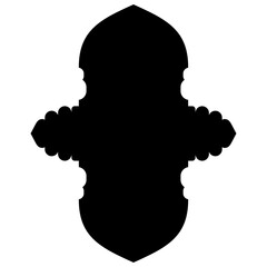 Islamic Label Emblem Shape Glyph Pictogram symbol visual illustration
