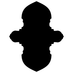Islamic Label Emblem Shape Glyph Pictogram symbol visual illustration