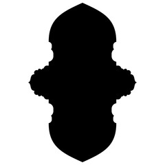 Islamic Label Emblem Shape Glyph Pictogram symbol visual illustration