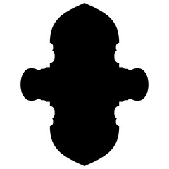 Islamic Label Emblem Shape Glyph Pictogram symbol visual illustration