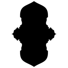 Islamic Label Emblem Shape Glyph Pictogram symbol visual illustration