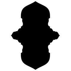 Islamic Label Emblem Shape Glyph Pictogram symbol visual illustration