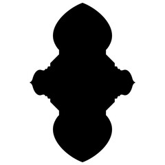 Label Emblem Shape Glyph Pictogram symbol visual illustration Exquisite Label Emblem Shapes: Turkish, Iranian & Arabic Traditional Glyphs for Ramadan & Eid Banners