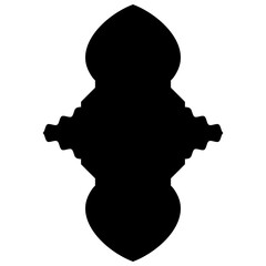 Islamic Label Emblem Shape Glyph Pictogram symbol visual illustration