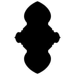 Islamic Label Emblem Shape Glyph Pictogram symbol visual illustration