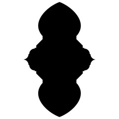 Islamic Label Emblem Shape Glyph Pictogram symbol visual illustration