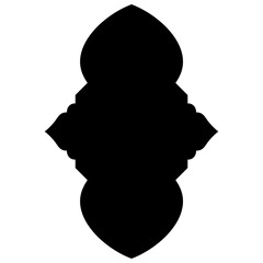 Islamic Label Emblem Shape Glyph Pictogram symbol visual illustration