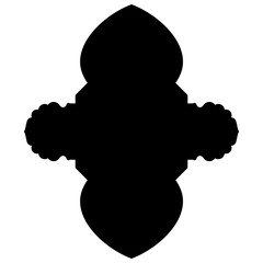 Islamic Label Emblem Shape Glyph Pictogram symbol visual illustration