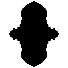 Islamic Label Emblem Shape Glyph Pictogram symbol visual illustration