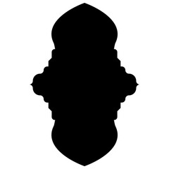 Islamic Label Emblem Shape Glyph Pictogram symbol visual illustration