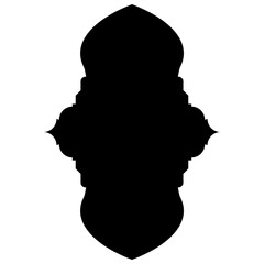 Islamic Label Emblem Shape Glyph Pictogram symbol visual illustration