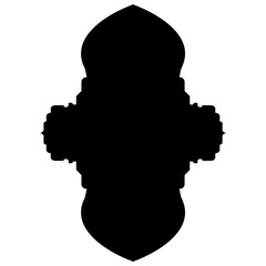 Islamic Label Emblem Shape Glyph Pictogram symbol visual illustration