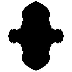 Islamic Label Emblem Shape Glyph Pictogram symbol visual illustration