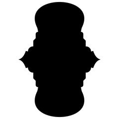 Islamic Label Emblem Shape Glyph Pictogram symbol visual illustration