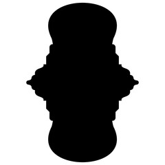 Islamic Label Emblem Shape Glyph Pictogram symbol visual illustration