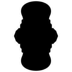 Islamic Label Emblem Shape Glyph Pictogram symbol visual illustration