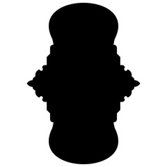 Islamic Label Emblem Shape Glyph Pictogram symbol visual illustration