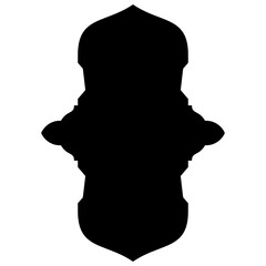 Islamic Label Emblem Shape Glyph Pictogram symbol visual illustration