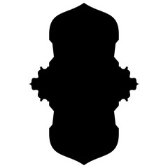 Islamic Label Emblem Shape Glyph Pictogram symbol visual illustration