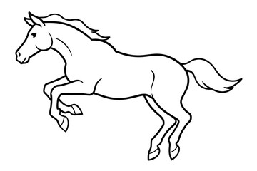 Obraz premium horse vector