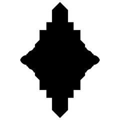 Islamic Label Emblem Shape Glyph Pictogram symbol visual illustration