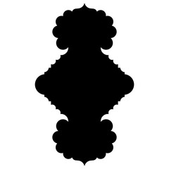 Islamic Label Emblem Shape Glyph Pictogram symbol visual illustration