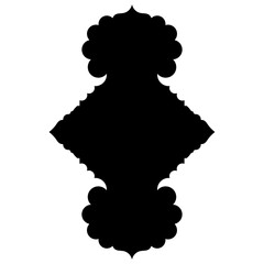 Islamic Label Emblem Shape Glyph Pictogram symbol visual illustration