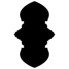 Islamic Label Emblem Shape Glyph Pictogram symbol visual illustration