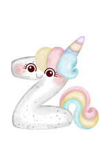 Kawaii Unicorn Daydreams, Cute Unicorn Illustrations for All Projects