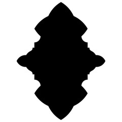 Islamic Label Emblem Shape Glyph Pictogram symbol visual illustration