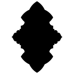 Islamic Label Emblem Shape Glyph Pictogram symbol visual illustration